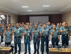 Kadis Kumal TNI AL Sosialisasikan UNCLOS 1982 kepada Personel Koarmada II dan Lantamal V Surabaya