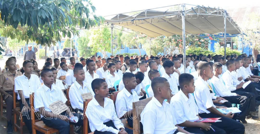 Pangkalan Utama TNI AL (Lantamal) VII Kupang sukses menyelenggarakan Pembinaan Ketahanan Wilayah (Bintahwil) Bahari 2025
