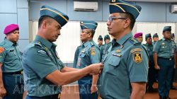 Kadispenal Laksamana Pertama TNI Tunggul pimpin Sertijab Kasubdis Multimedia TNI AL