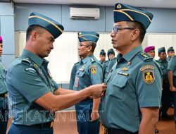 Kadispenal Laksamana Pertama TNI Tunggul pimpin Sertijab Kasubdis Multimedia TNI AL