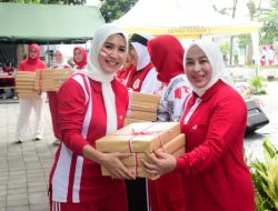 Semarak Kebersamaan dan Kasih Sayang: Jalasenastri Bakor Wilayah Surabaya Gelar Olahraga Bersama Jelang HUT ke 79