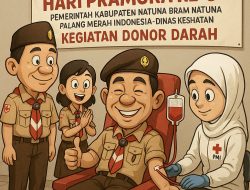 Natuna Gelar Donor Darah Seru di Hari Pramuka ke-64, Dukung Kesehatan Masyarakat