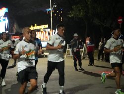 Nikmati Suasana Malam Di Koarmada II, Ribuan Penghobi Lari Ikuti 2Nd Fleet Night Fun Run