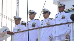 Satgas KJK 2025 Peringati HUT RI Ke-80 di Perairan Selat Malaka, Semangat Persatuan di Tengah Lautan