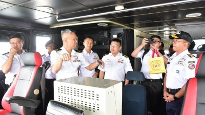 kunjungan delegasi tinggi Republic of Singapore Navy