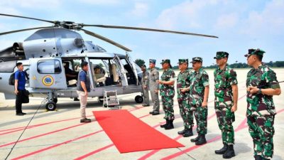 Dukungan Penerbangan VIP bagi Kepala Staf Angkatan Laut (Kasal), Laksamana TNI Dr. Muhammad Ali.