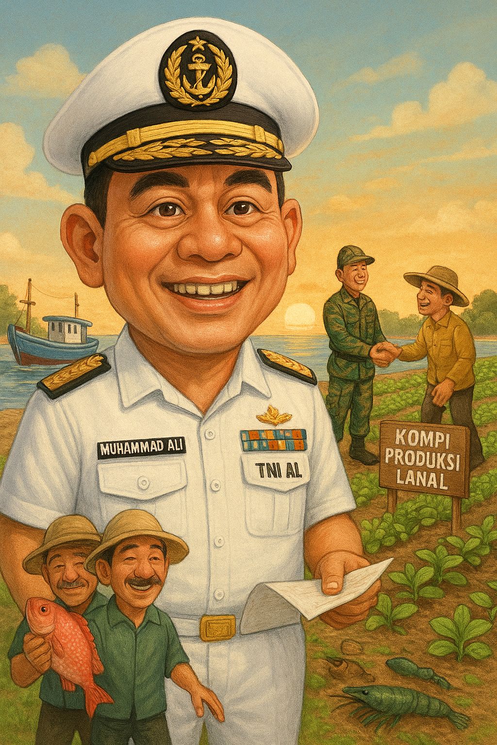 Ket Foto ilustrasi Pertanian dan perikanan disigen Gurindam.id