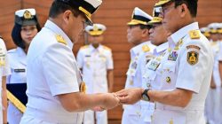 Laksamana TNI Dr. Muhammad Ali memimpin secara langsung upacara serah terima jabatan