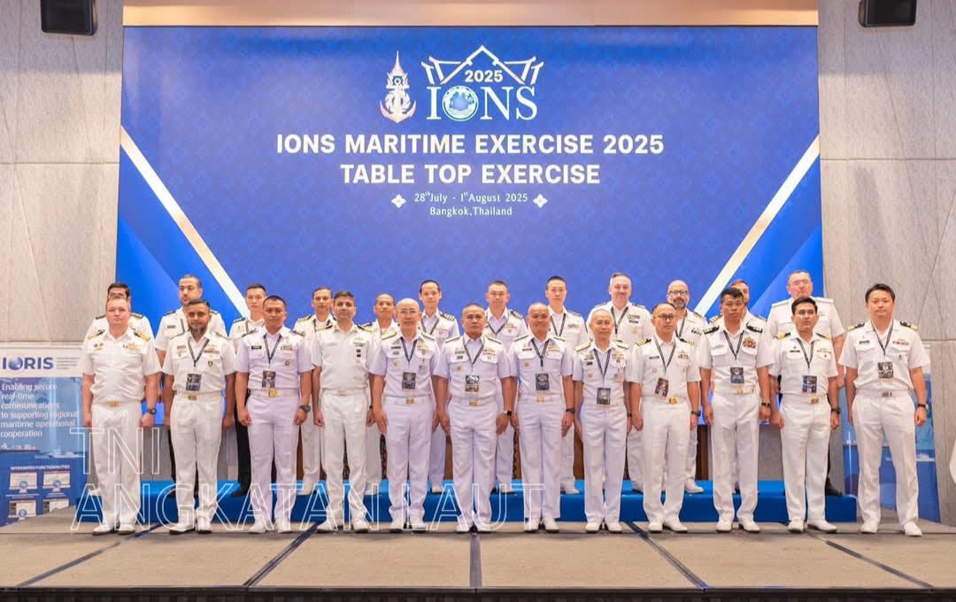 TNI Angkatan Laut (AL) turut serta dalam Indian Ocean Naval Symposium Maritime Exercise 2025