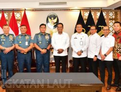Kasal Laksamana TNI Dr. Muhammad Ali Pererat Sinergi dengan Kemenkum RI untuk Penguatan Hukum Maritim