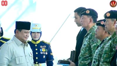 Tangkapan layar streming Puspen TNI