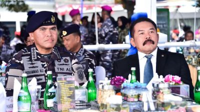 Jaksa Agung RI Dr. ST. Burhanuddin dan Kepala Staf Angkatan Laut (Kasal) Laksamana TNI Dr. Muhammad Ali