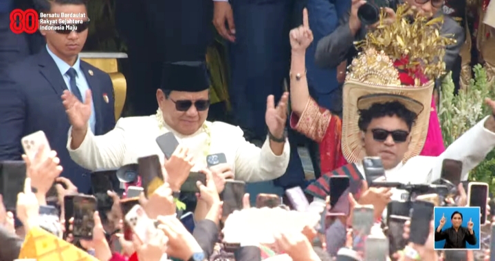 Tangkapan layar YouTube Sekretariat Presiden