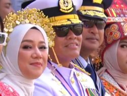 Semarak HUT ke 80 RI, Kebersamaan TNI, Polri, dan Menteri Bergoyang di Istana Merdeka