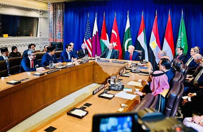 Presiden RI Prabowo Subianto menghadiri Multilateral Meeting on the Middle East atas undangan Presiden Amerika Serikat Donald Trump.