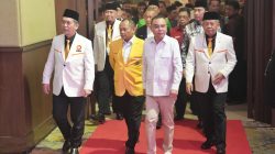 Prof. H. Sufmi Dasco Ahmad Menghadiri Puncak Acara Munas ke- VI Partai Keadilan Sejahtera (PKS) di Golden Ballroom Hotel Sultan Jakarta.