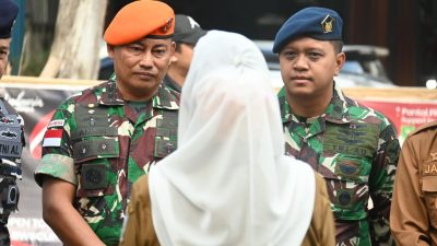 Kadisops Lanud Raden Sadjad, Mayor Pnb Muhammad Qorie P, S.H. (mewakili Komandan Lanud) hadir dalam Deklarasi Damai FK