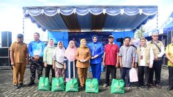 Bakti Sosial TNI AL dan Pemprov Gorontalo: 700 Paket Sembako Murah untuk Warga dan Dhuafa