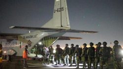 Skuadron Udara 600 Sukses Dukung Latihan Terjun Malam Freefall Taifib Marinir