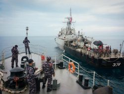 KASAL Visioner Pacu Kesiapsiagaan, KRI Lakukan Glagaspur Intensif Di Laut Natuna