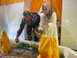 Lanudal Tanjungpinang Ziarahi Makam Pahlawan Nasional di Pulau Penyengat