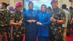 Brigadir Jenderal TNI (Mar) Andi Rahmat M., secara resmi menyandang pangkat baru Mayor Jenderal TNI Marinir