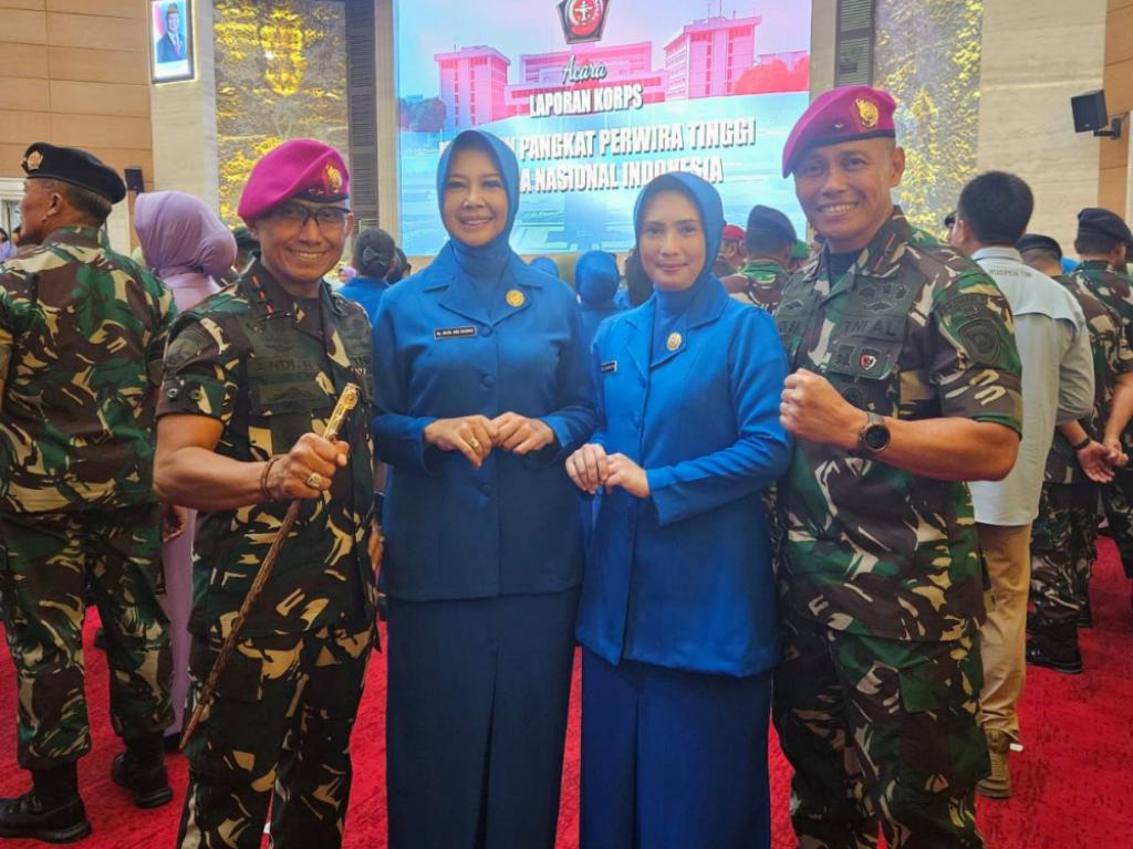 Brigadir Jenderal TNI (Mar) Andi Rahmat M., secara resmi menyandang pangkat baru Mayor Jenderal TNI Marinir
