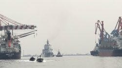 KRI Brawijaya 320, di Dermaga 107, Tanjung Priok