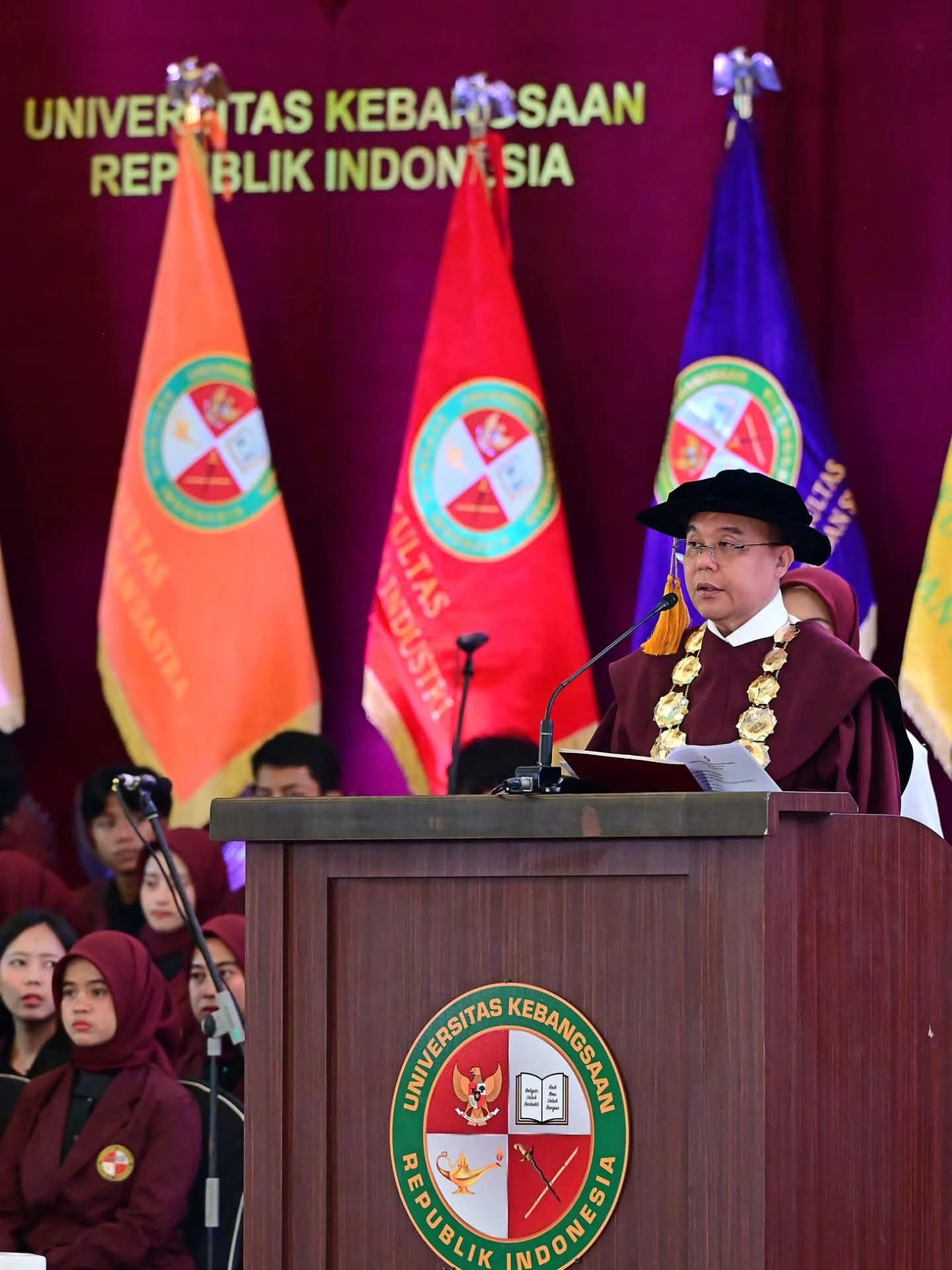 Prof. Sufmi Dasco Ahmad, sang Rektor Universitas Kebangsaan Republik Indonesia (UKRI)