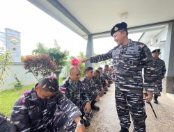 Bukti Nyata Dedikasi: Upacara Kenaikan Pangkat Wujudkan Prajurit Lanal Ranai yang Profesional