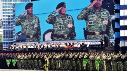 Dampingi Presiden Ri, Kepala Staf TNI AL Hadiri Puncak Hut Ke 80 Tni Di Silang Monas