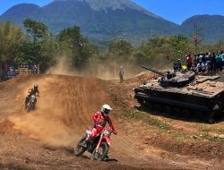 Motocross Piala Panglima TNI 2025: Kolonel Mar Danang Sapu Bersih Kelas 150CC