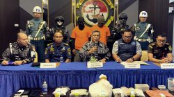 TNI AL Gagalkan Penyelundupan 9,4 Kg Bahan Baku Ekstasi dan Kokain di Perairan Bintan