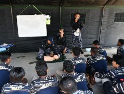 Tingkatkan Keselamatan Wisata Bahari, Lanal Denpasar dan AFAS Gelar Pelatihan Sea Survival bagi Kru Fast Boat Sanur