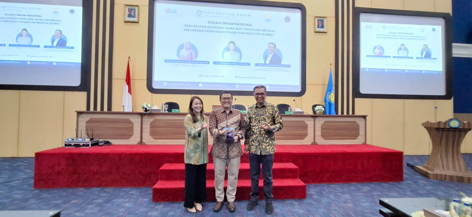 Dukungan Penuh Pimpinan UNIBA untuk Inovasi dan Hilirisasi