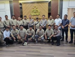 Tingkatkan Silaturahmi, Bersama Menangkal Hoaks, PWI Kepri Kunjungi Polda Kepri