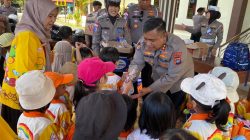 Polisi Sahabat Anak, Polres Natuna Tanamkan Tertib Lalu Lintas Sejak Dini