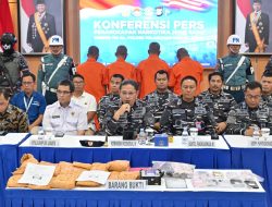 TNI AL Gagalkan Peredaran 10,344 Kg Sabu di Tanjung Priok, Empat Tersangka Diamankan