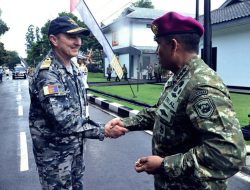 Kunjungan Pimpinan ADF ke Sarang Petarung Marinir Perkuat Kolaborasi Militer Indonesia Australia