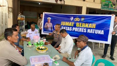 Jum'at berkah Polres Natuna
