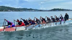Tim Dragon Boat Pasmar 3 Pacu Latihan Intensif, Siap Sabet Prestasi di Makassar Navy Open Water 2025