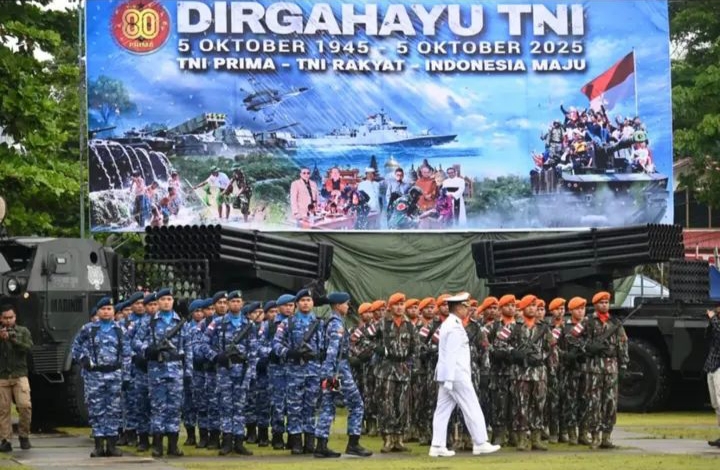Semangat TNI Rakyat Mewarnai HUT ke-80 TNI di Natuna