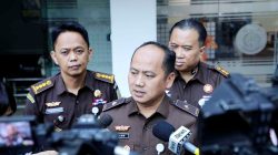 Agung, Anang Supriatna, saat memberi keterangan pers, di Gedung Kejaksaan Agung RI, Jakarta (Foto: Humas Kejagung)