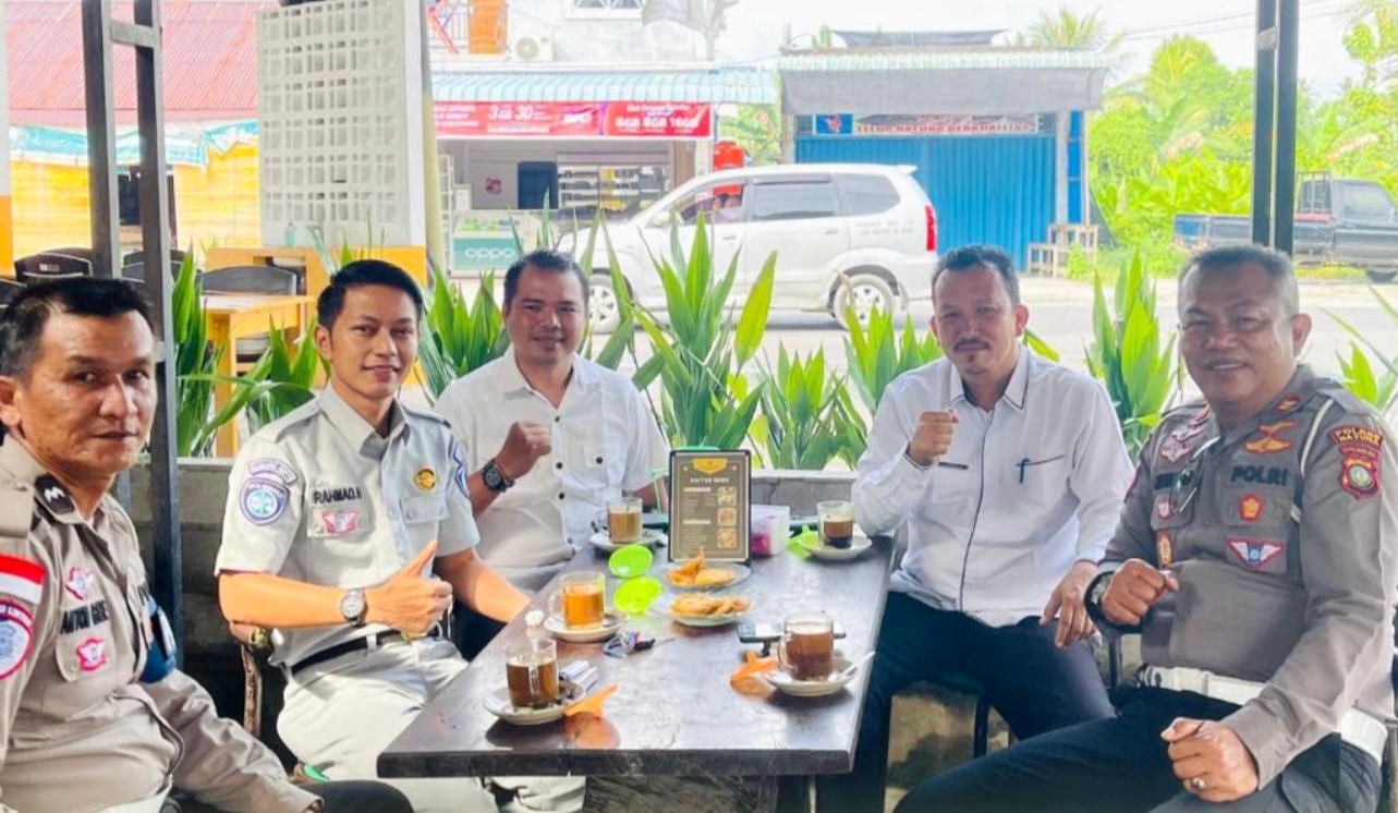 Silaturahmi dan sinergi Kasat Lantas Polres Natuna, IPTU Erwan Toni