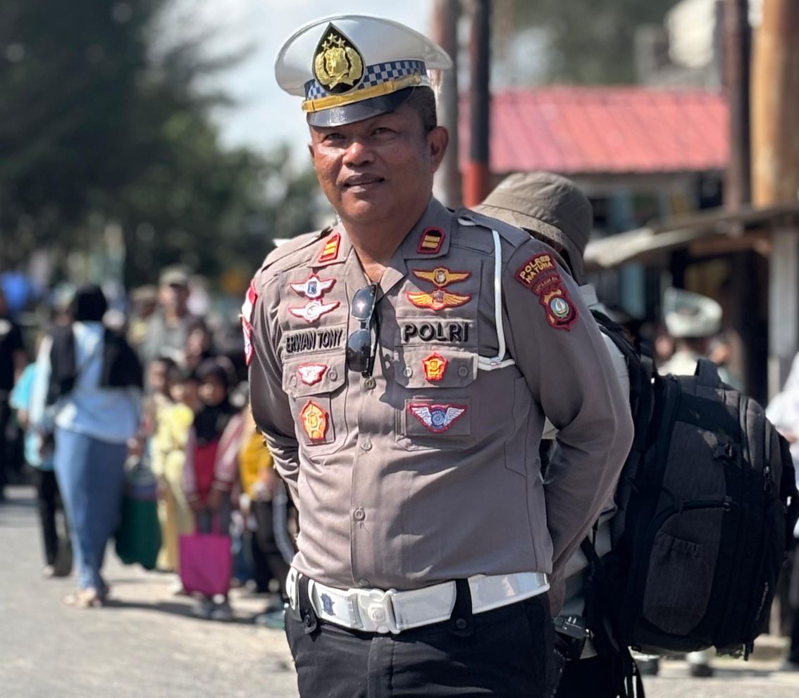 Kasat Lantas Polres Natuna, Iptu Erwan Toni.