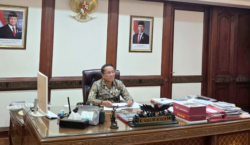 Menteri Hukum dan HAM, Supratman Andi Agtas,
