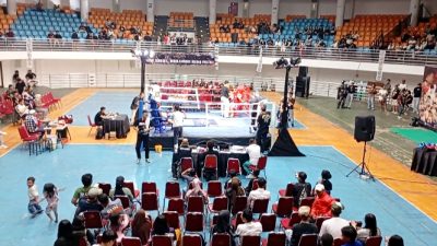Open Turnamen Sparing Tinju "Laga Satria"