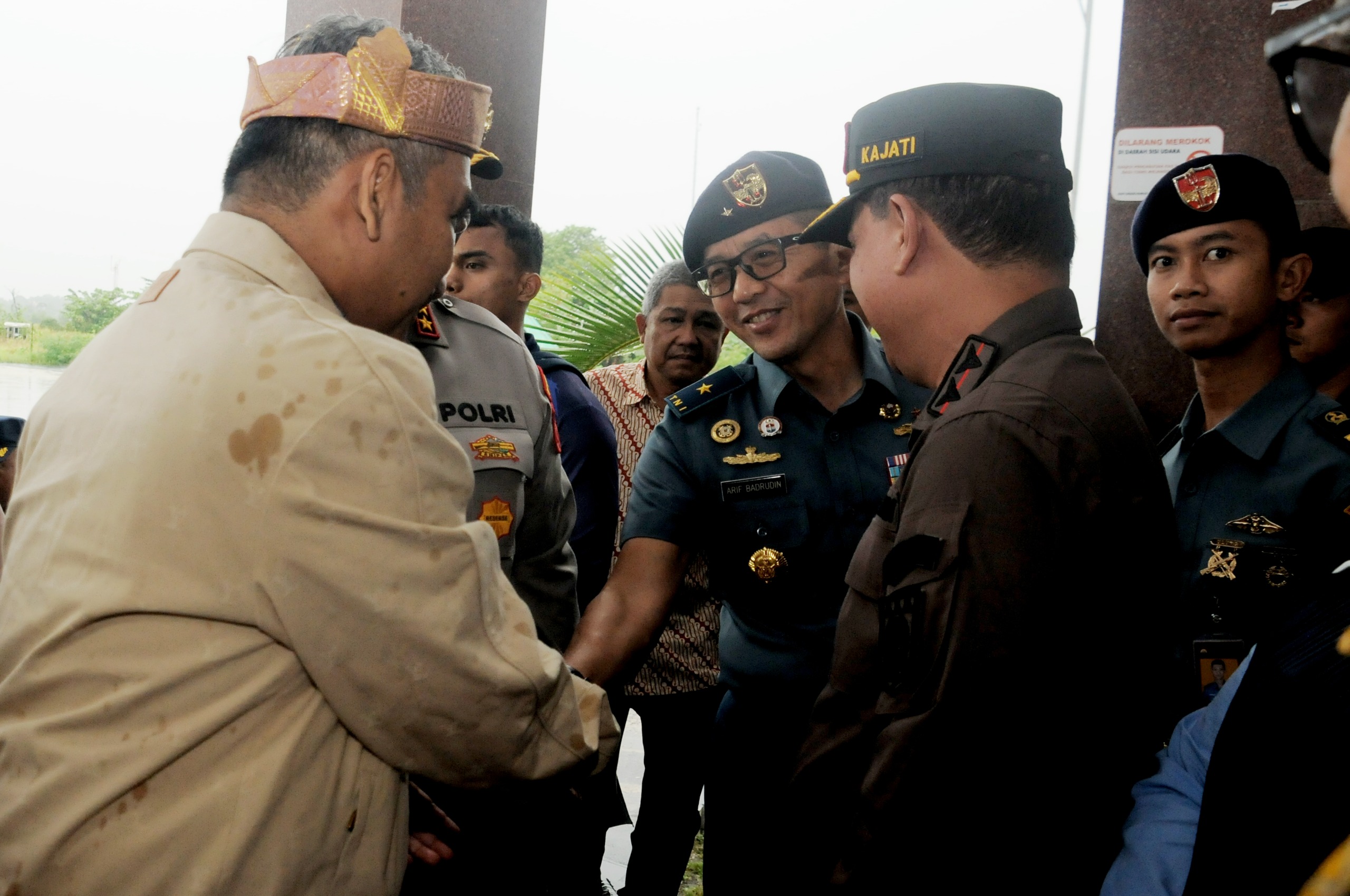 turut dihadiri oleh Kaskoarmada I Laksamana Pertama TNI Arif Badrudin yang mewakili Panglima Koarmada I, segenap jajaran Forkopimda (Forum Koordinasi Pimpinan Daerah) Kepri,