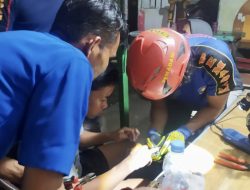 Gerak Cepat Damkar Anambas, Bantu Lepaskan Cincin Tersangkut