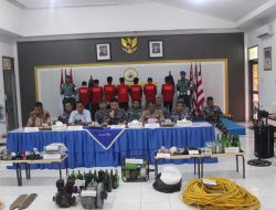 TNI AL Gagalkan Aksi Illegal Fishing dengan Bom Laut di Perairan Nias, 1 Ton Ikan dan 7 ABK Diamankan